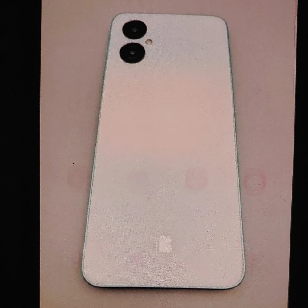Sleek White Smartphone